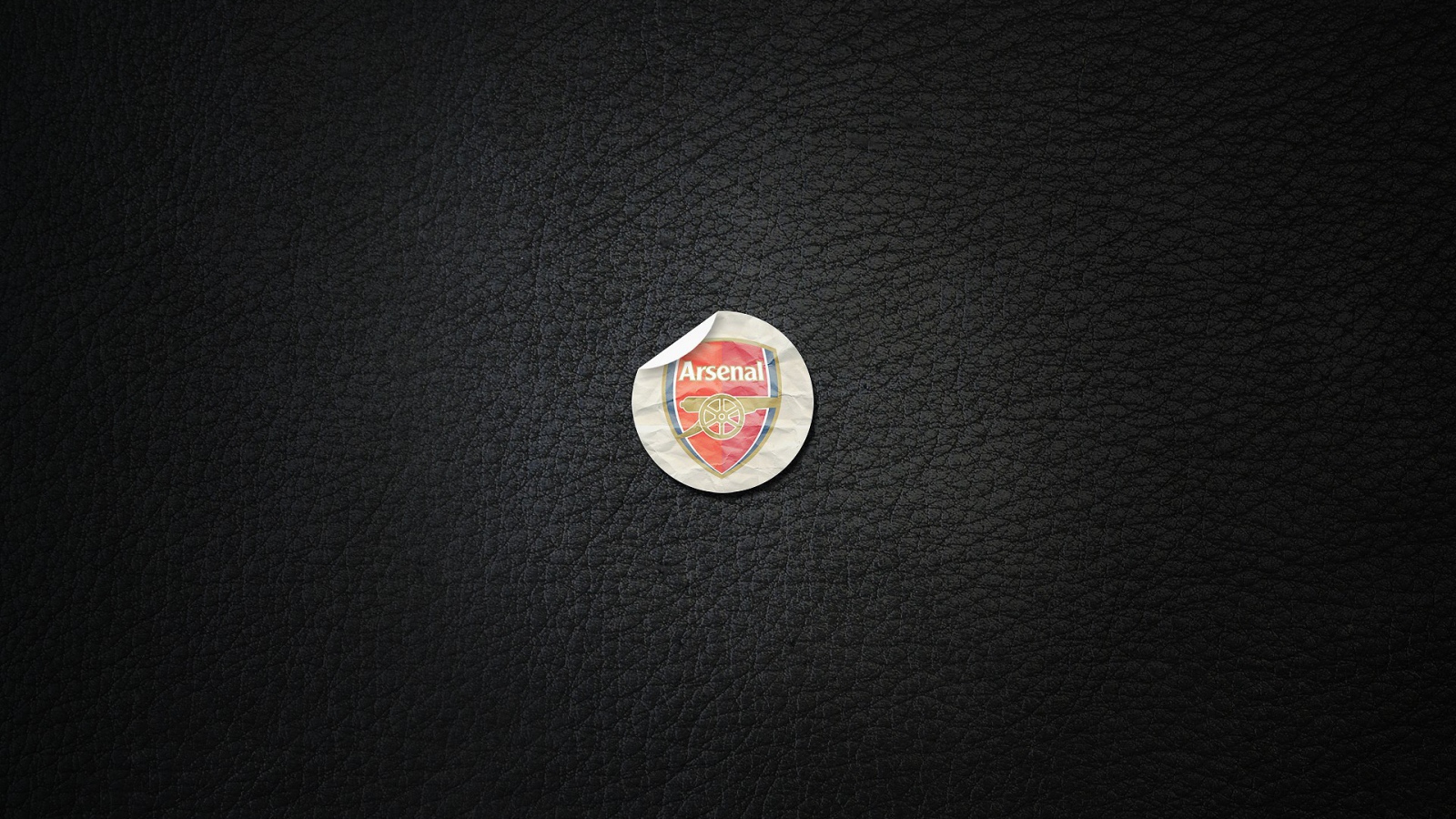 Клуб Арсенал, черный фон