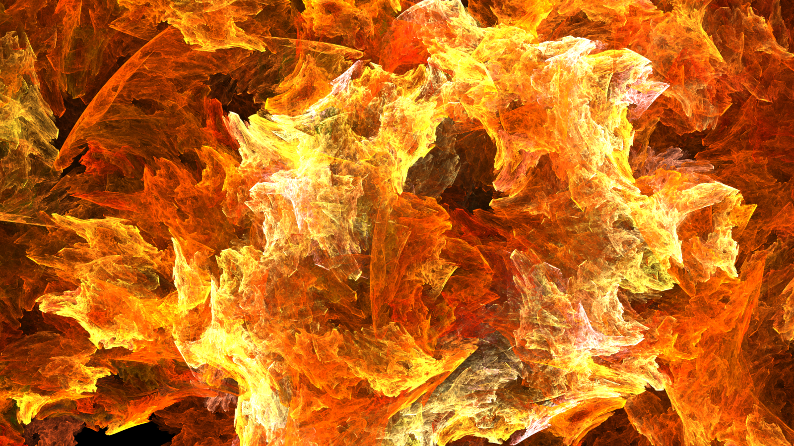 Красивая яркая огненная абстракция