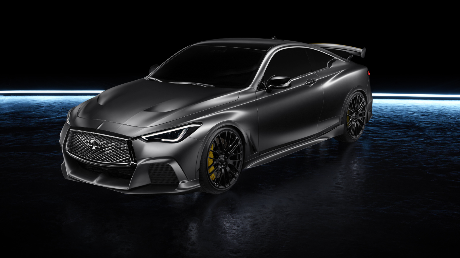Стильный автомобиль  Infiniti Q60 Project Black S 2017 