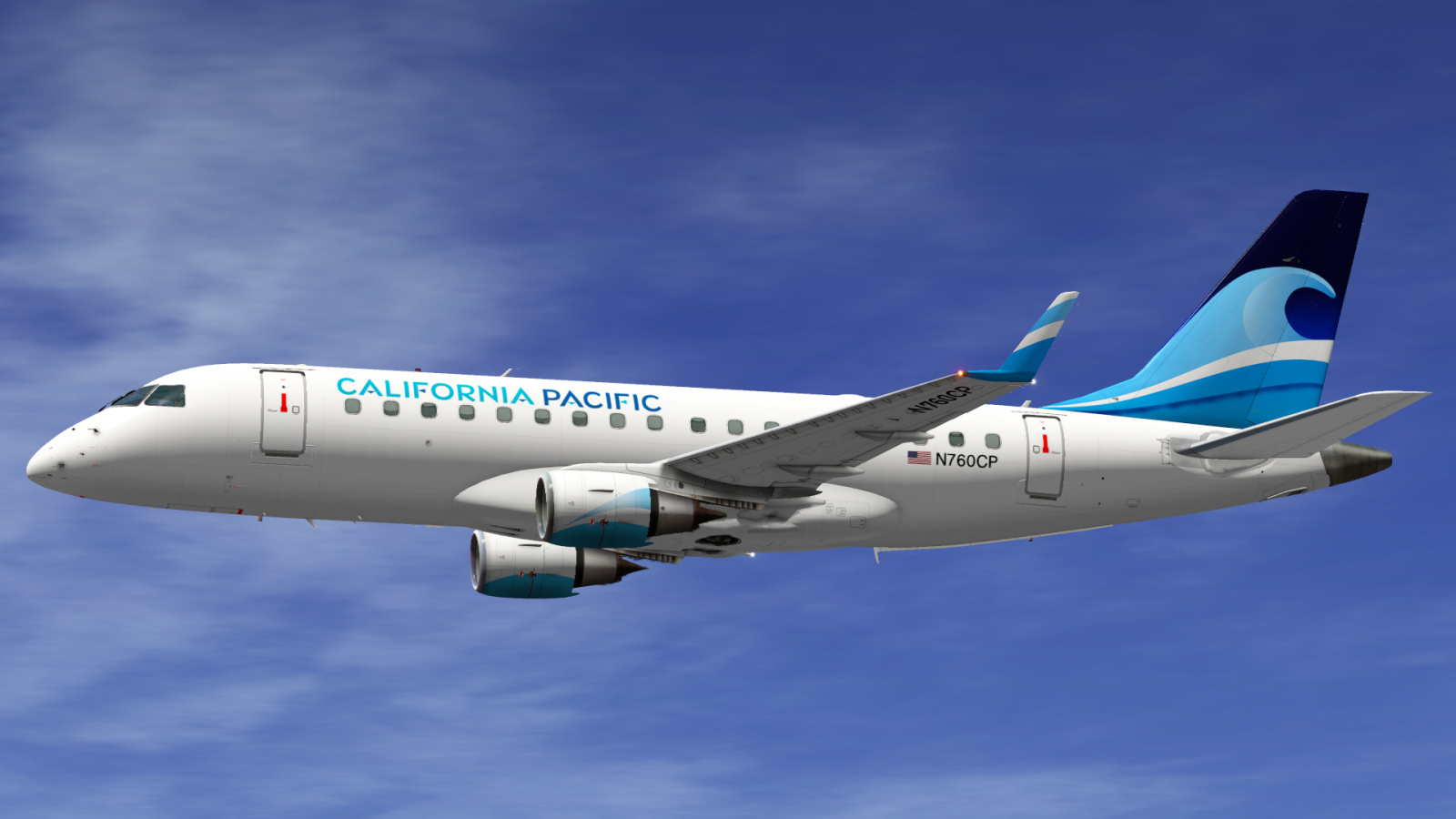 Embraer авиакомпании California Pacific 