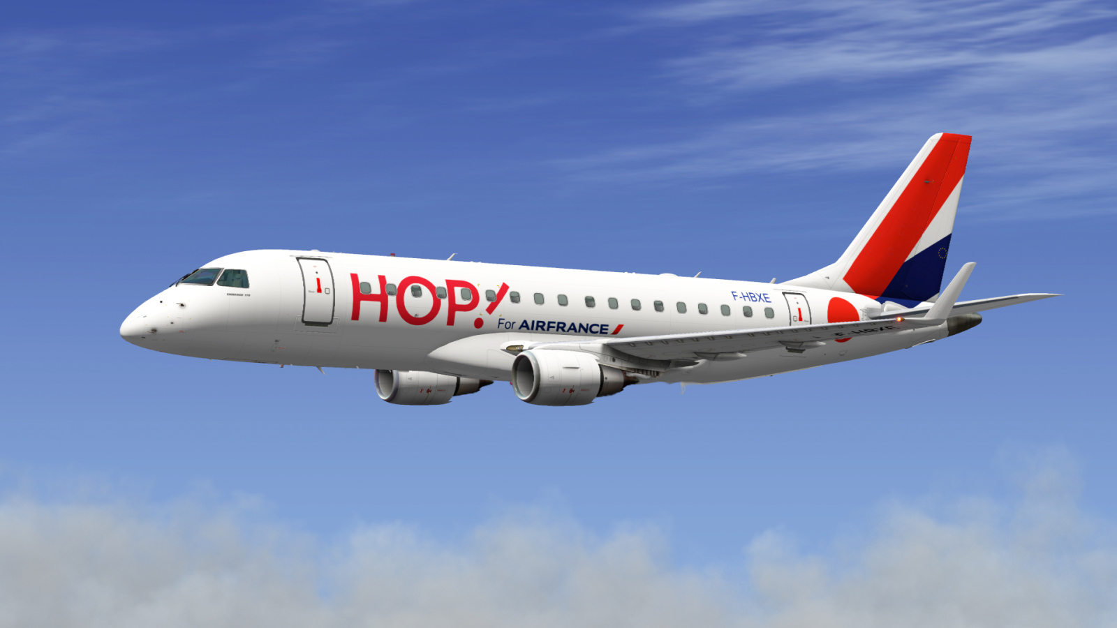 Embraer 170 французской региональной авиакомпании HOP 
