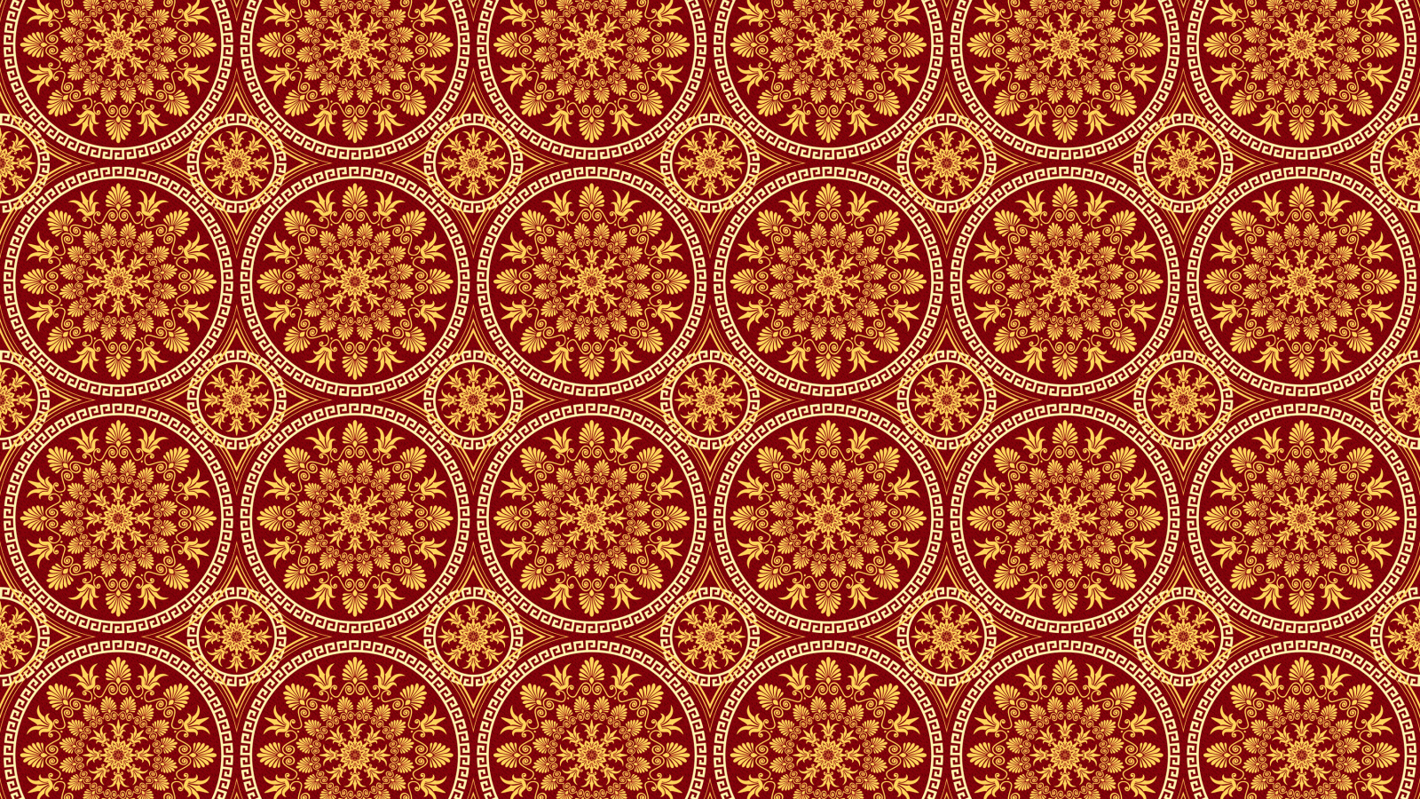 Узорные круги для фона