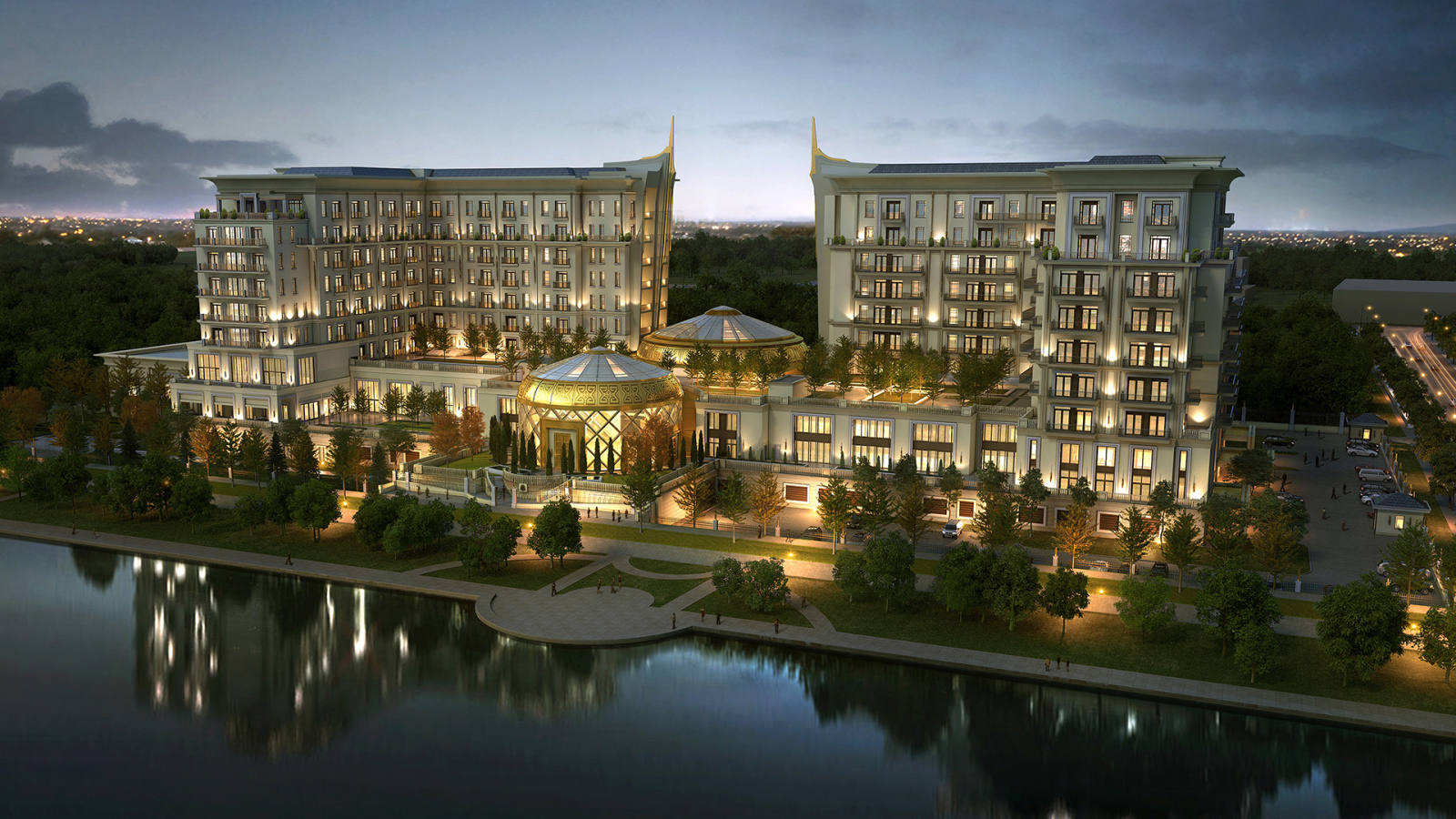 Красивый отель St. Regis город Астана 