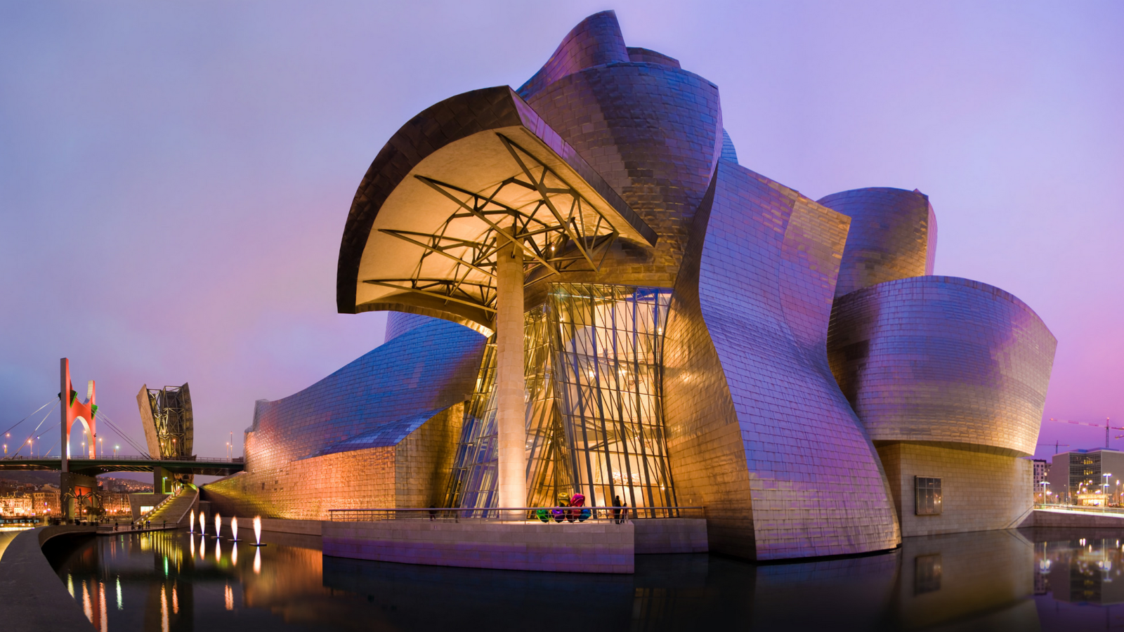 Музей Гуггенхейма в Бильбао, Испания 