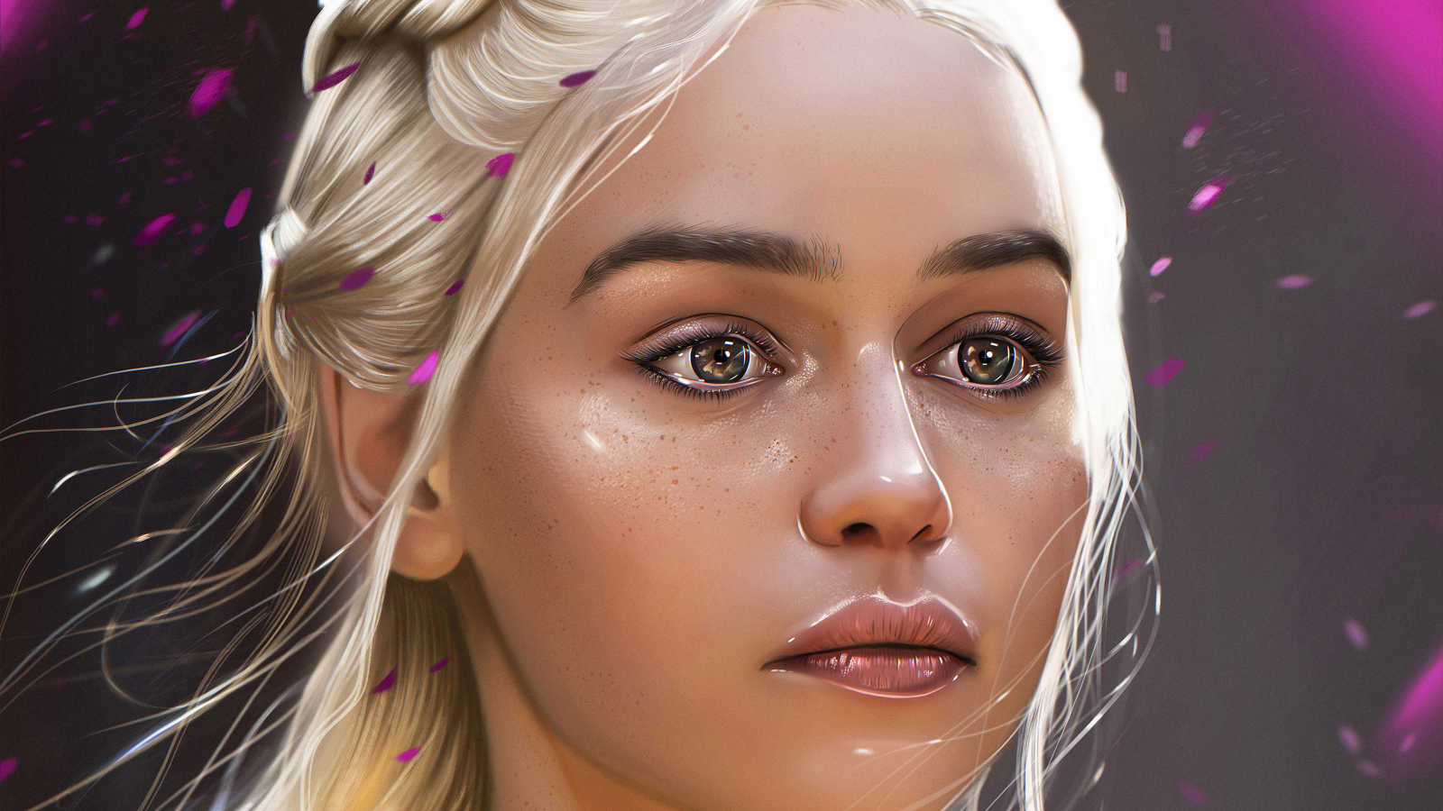 Рисунок персонажа Дейенерис Таргариен