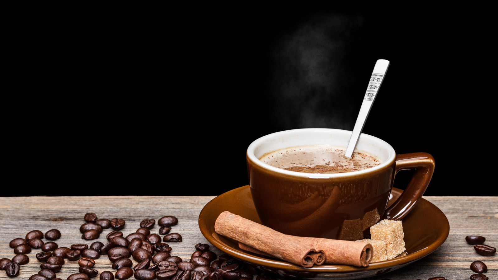 Ароматный кофе с корицей 