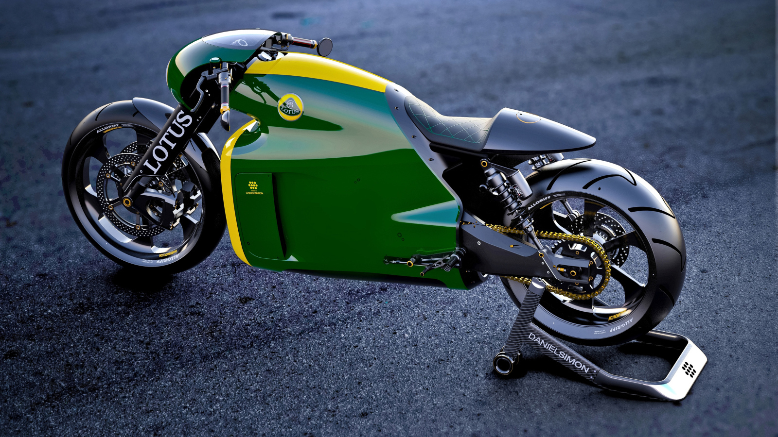 Эксклюзивный мотоцикл Lotus C-01