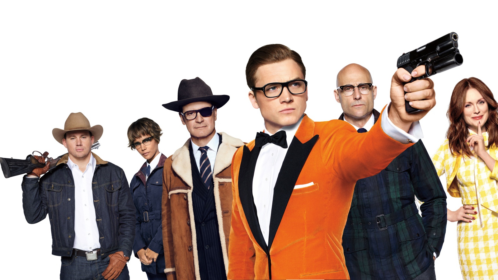 Герои нового приключенческого боевика  Kingsman Золотое кольцо