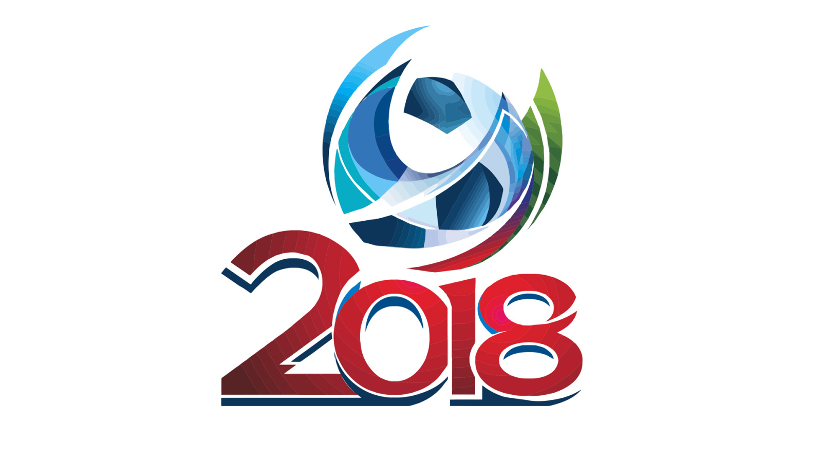 Logo Cup 2018 white world