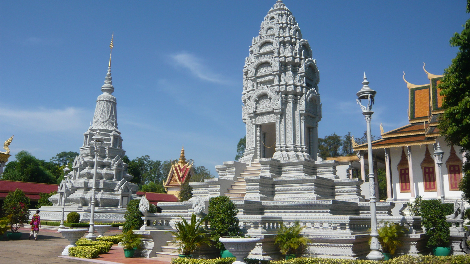 Ступа Кантха Бопха. Королевский дворец,  Камбоджа