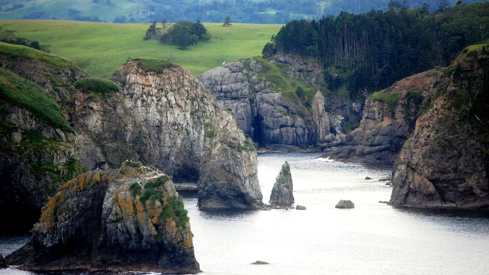 Остров Шикотан, Курильские острова. Россия 