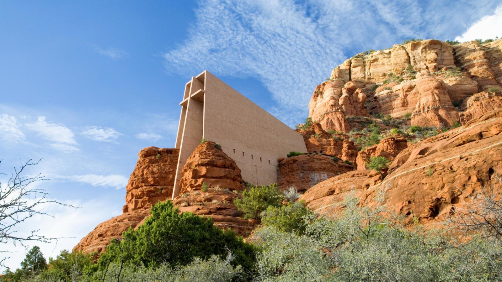 Chapel in the rock. Arizona, United States