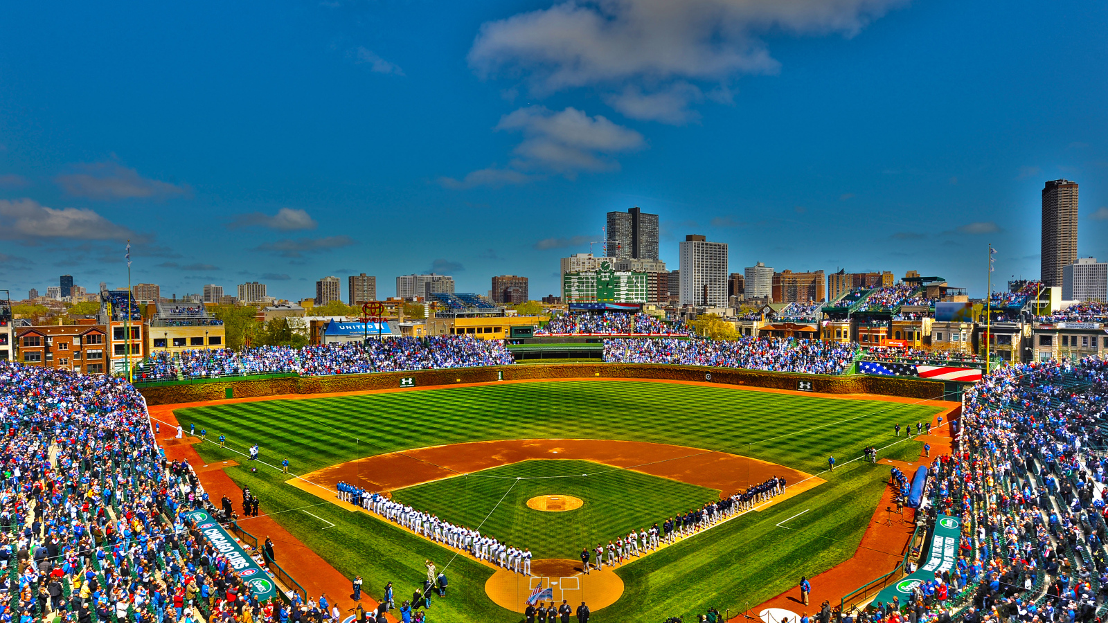 Бейсбольный стадион Ригли-филд, Чикаго 