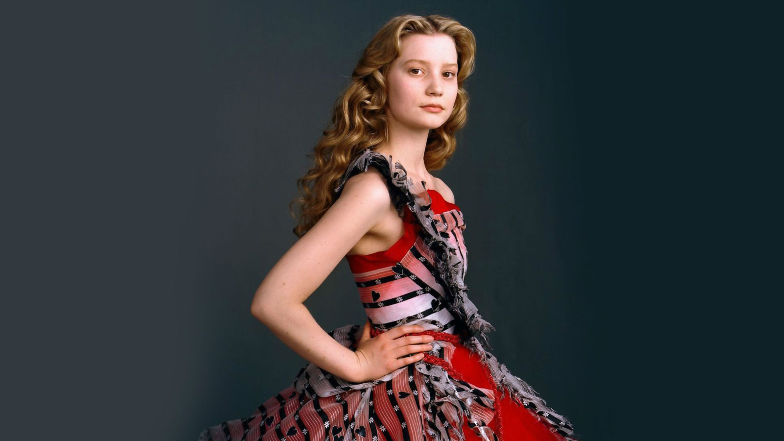 Молодая актриса Миа Васиковска 