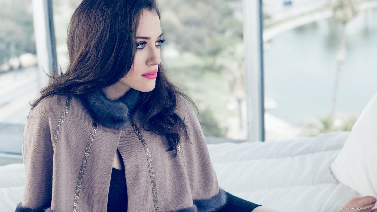 Молодая красивая актриса Кэт Деннингс