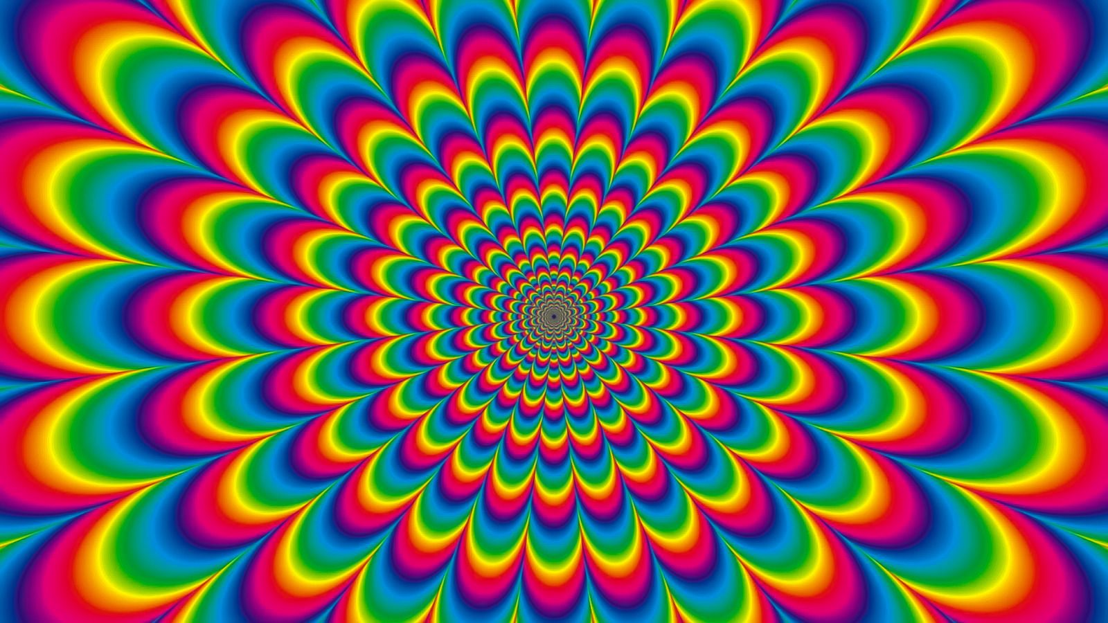 Разноцветный рисунок оптическая иллюзия