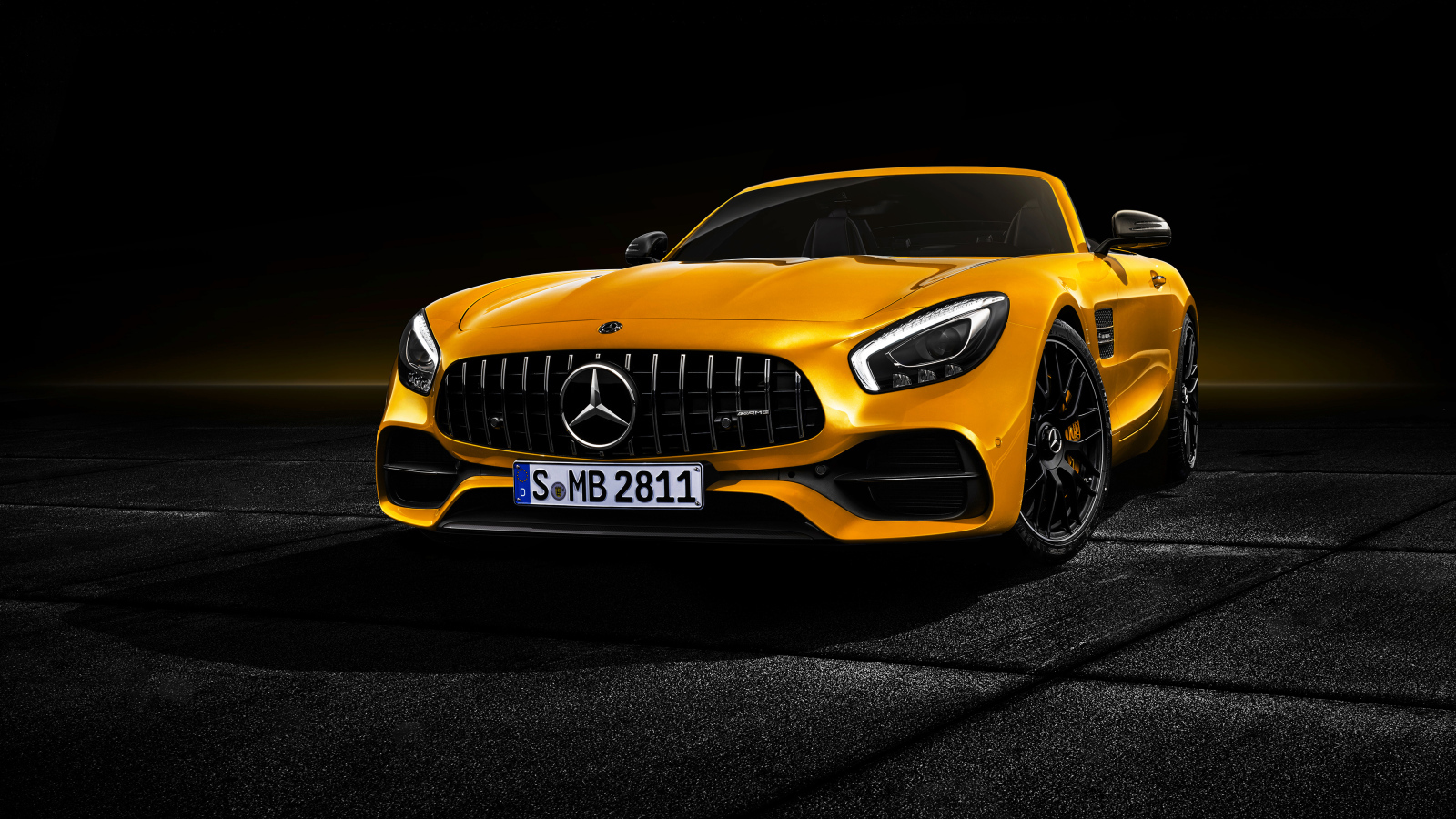 Спортивный автомобиль Mercedes-AMG GT S Roadster, 2018