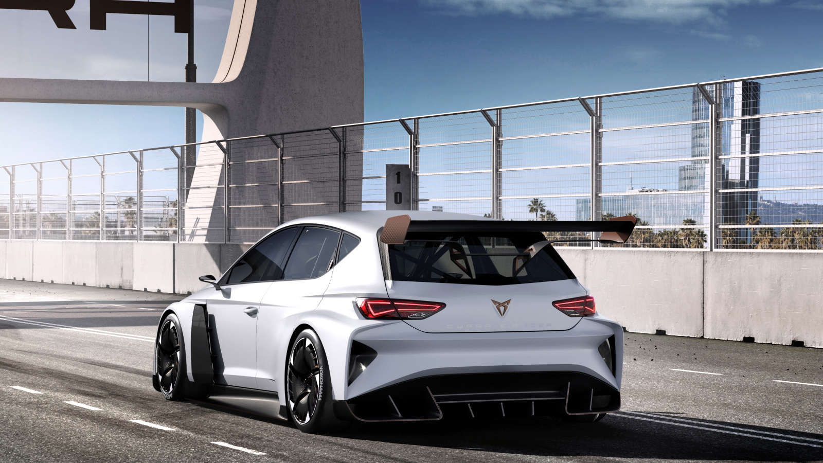 Спортивный автомобиль Cupra E Racer 2018 