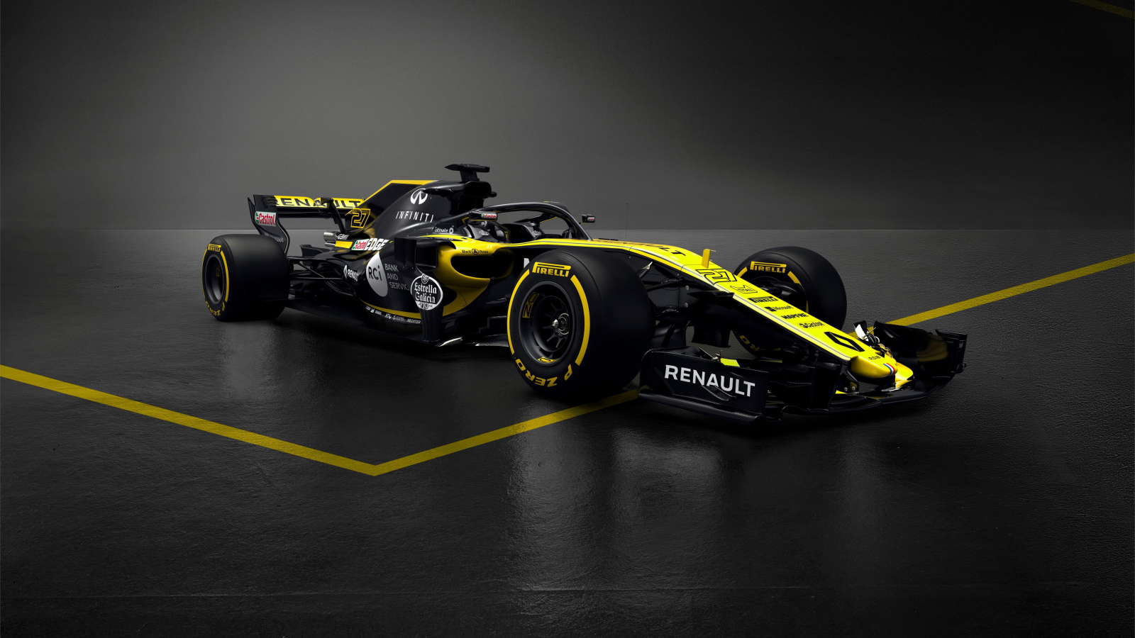 Гоночный автомобиль Renault RS18 F1, 2018