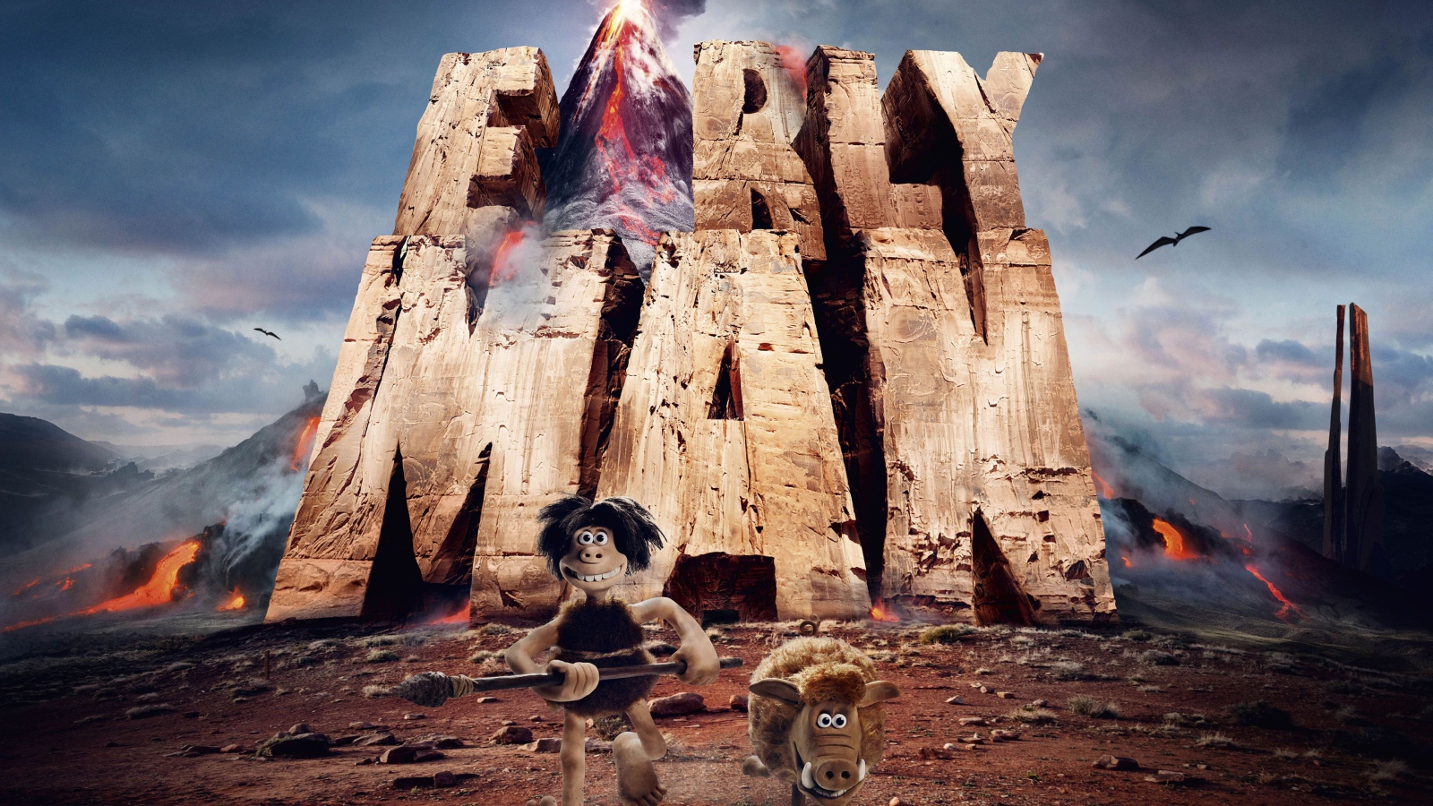 Постер мультфильма Дикие предки, 2018