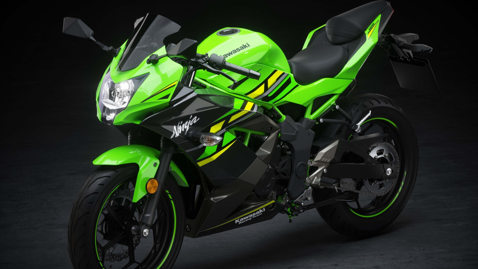 Новый мотоцикл Kawasaki Ninja 125, 2019 года