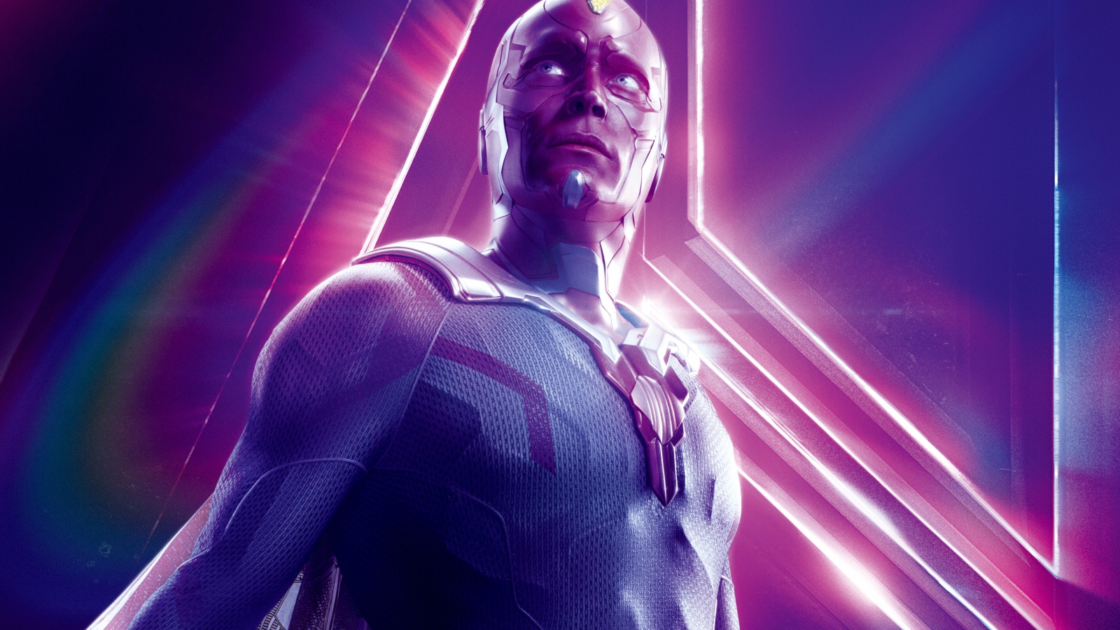 Вижен персонаж фильма Мстители: Война бесконечности