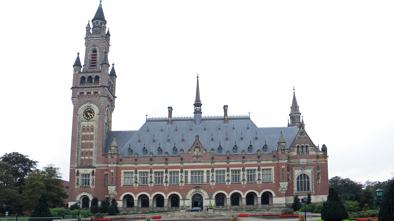 Здание  Дворец мира, Гаага. Нидерланды