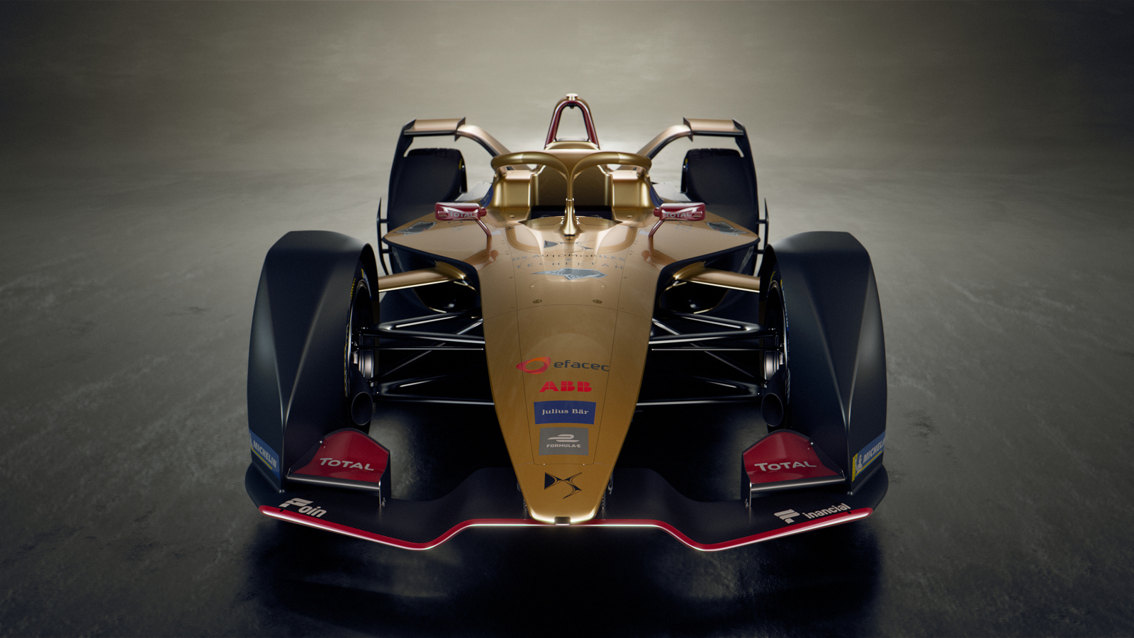 Гоночный автомобиль DS E-Tense FE 19