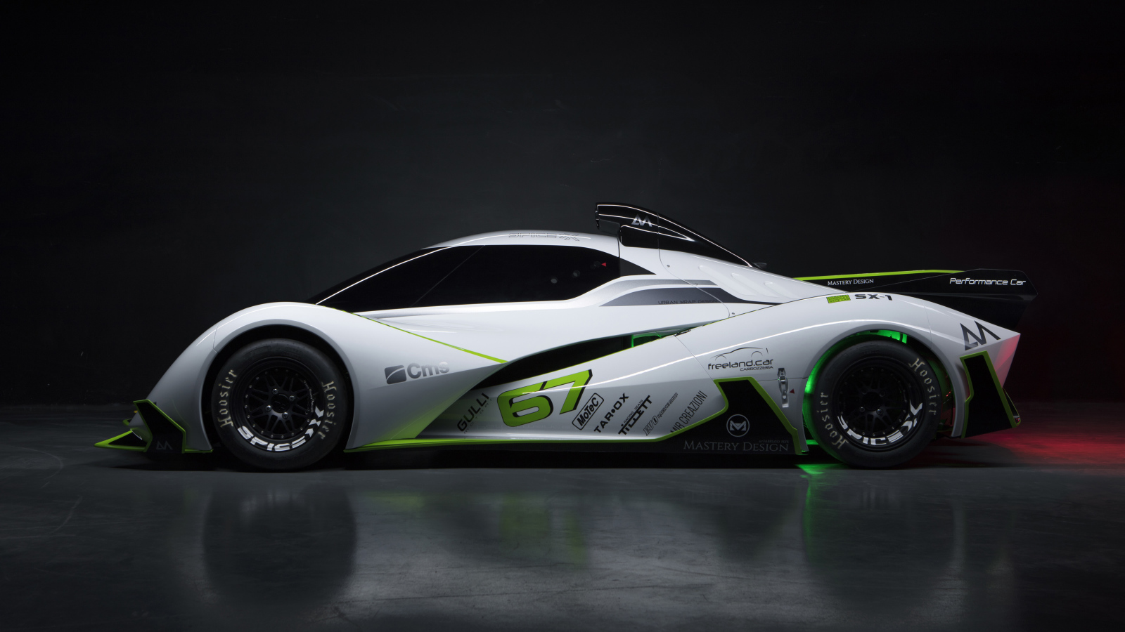 Спортивный электрический автомобиль Spice-X Concept