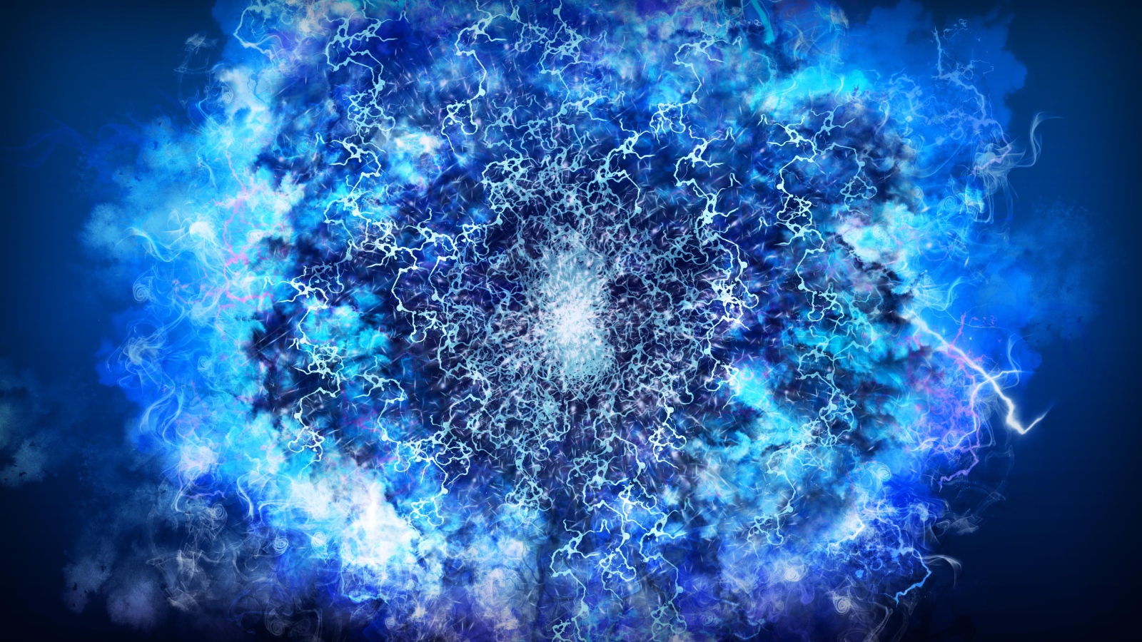 Неоновая абстрактная вспышка 