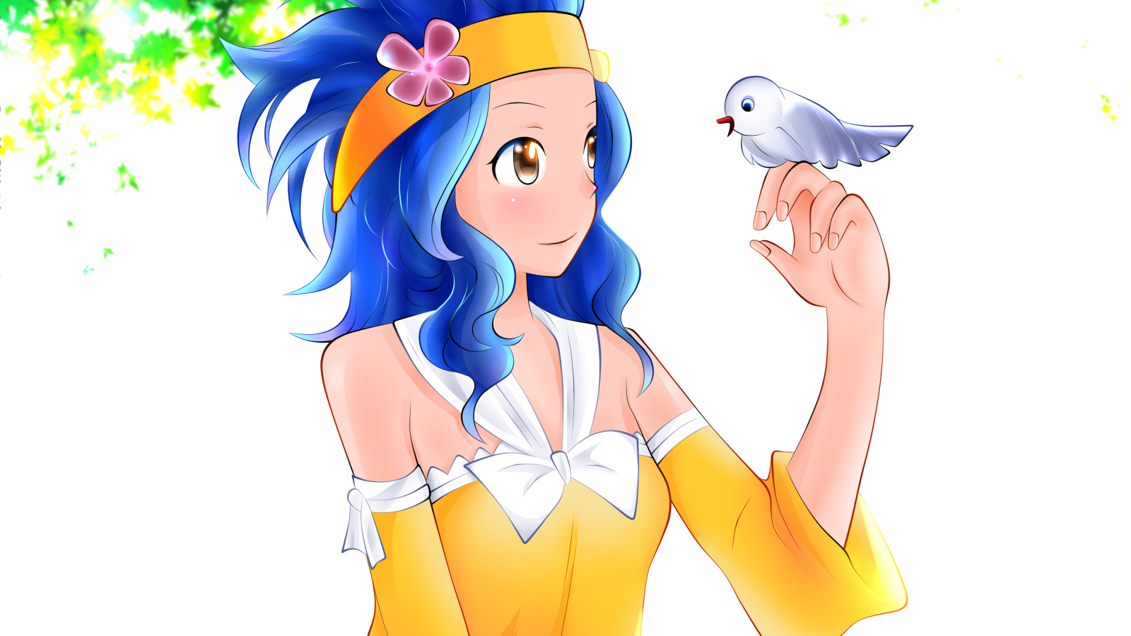 Персонаж Levy McGarden аниме Хвост Феи