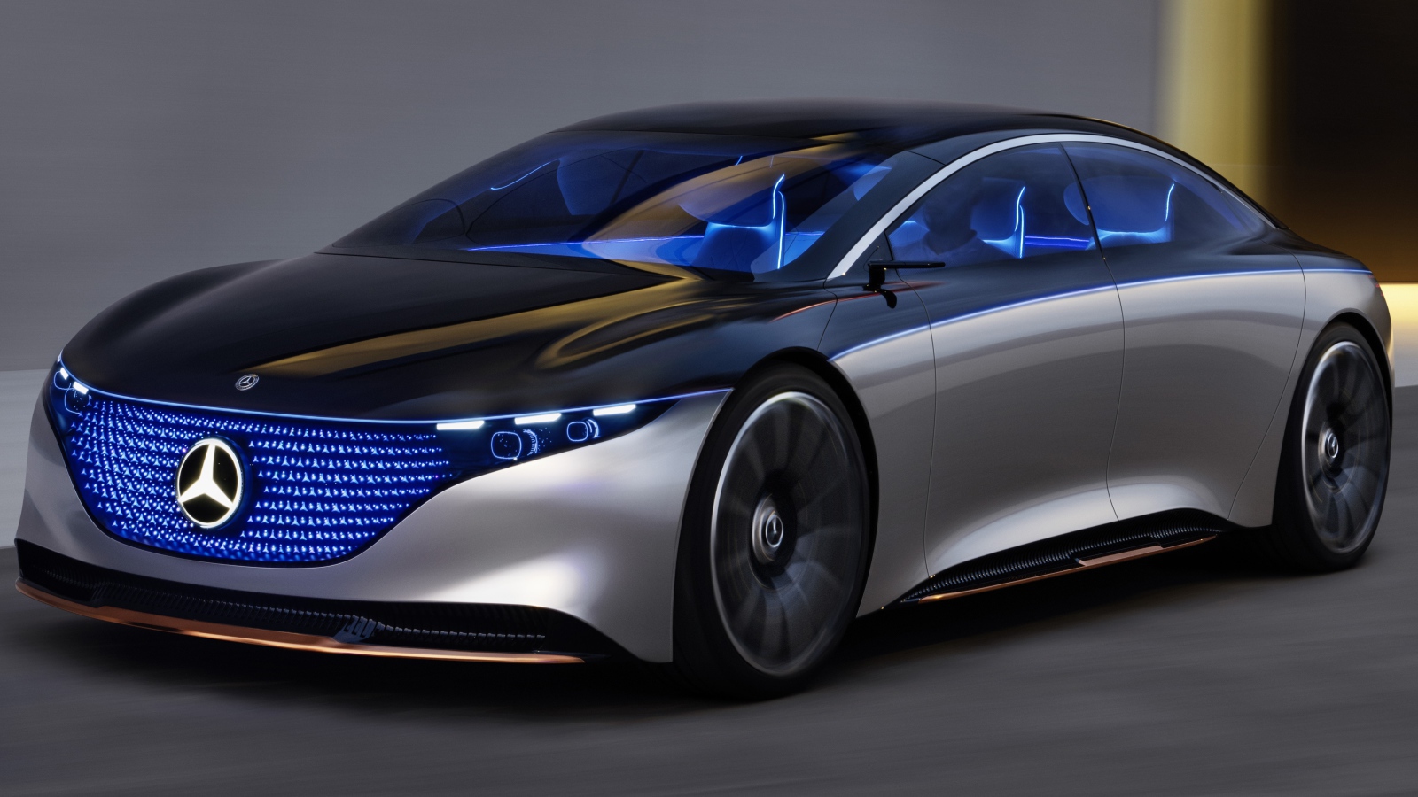 Автомобиль Mercedes-Benz Vision EQS 2019  года