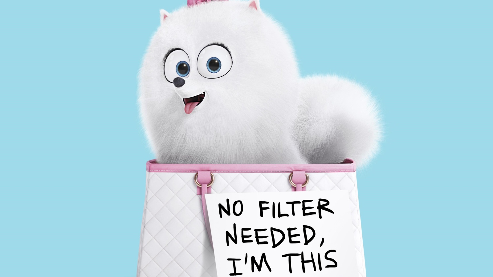 Померанский шпиц Гиджет из мультфильма Тайная жизнь домашних животных 2