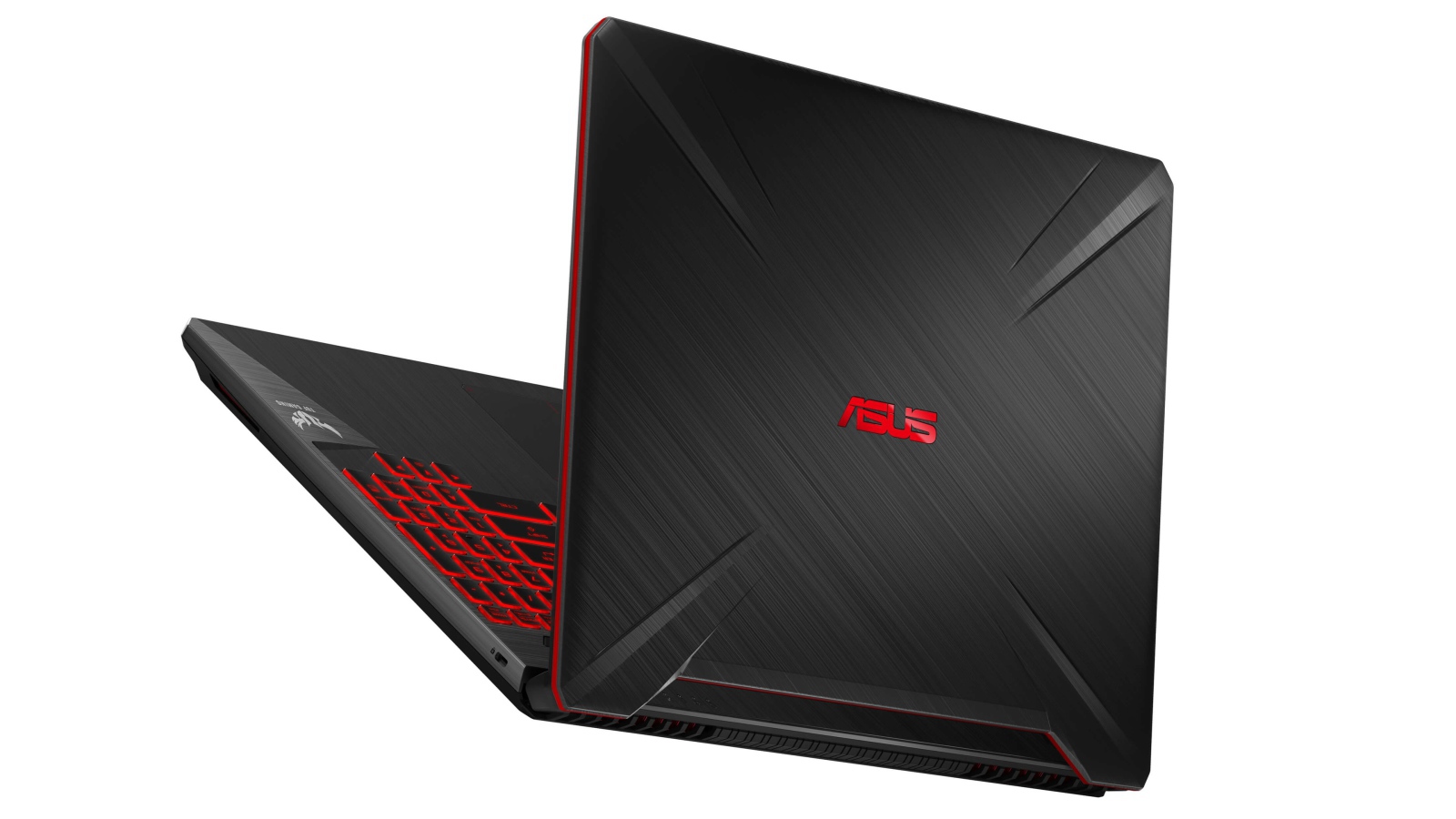 New gaming laptop ASUS TUF Gaming FX505DY & FX705DY on a gray background