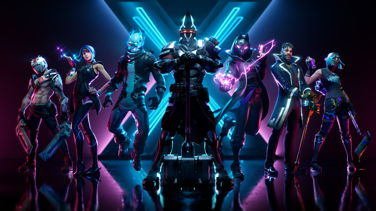 Постер компьютерной игры Fortnite Season X, 2019