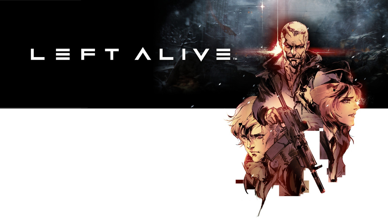 Постер компьютерной игры Left Alive, 2019