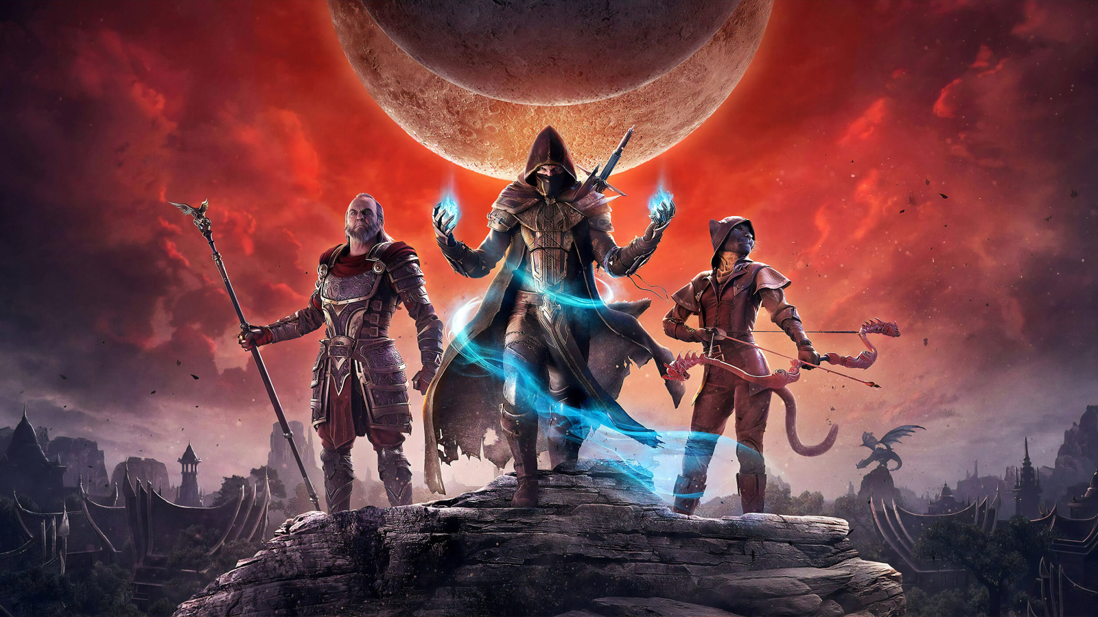 Постер видеоигры The Elder Scrolls Online - Elsweyr, 2019