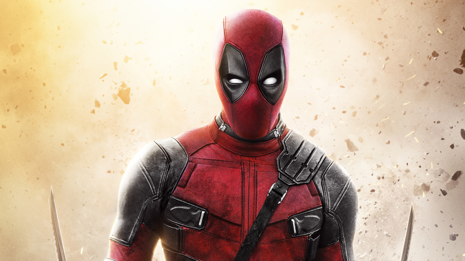 Deadpool character in costume