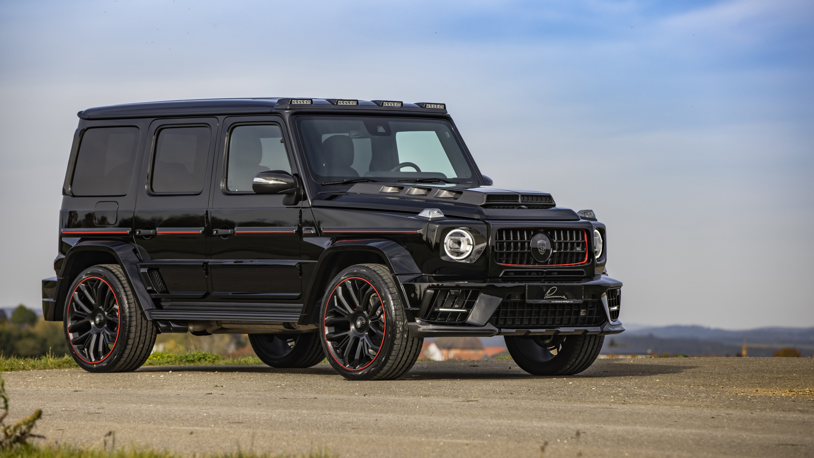 Черный джип Lumma Design CLR G770 R, 2021 года