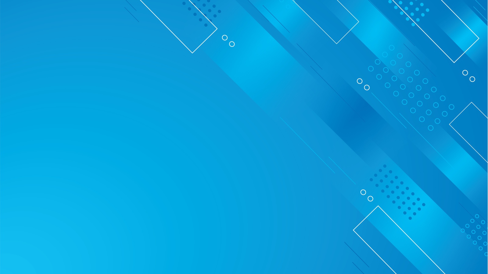 Голубой фон с геометрическими фигурами