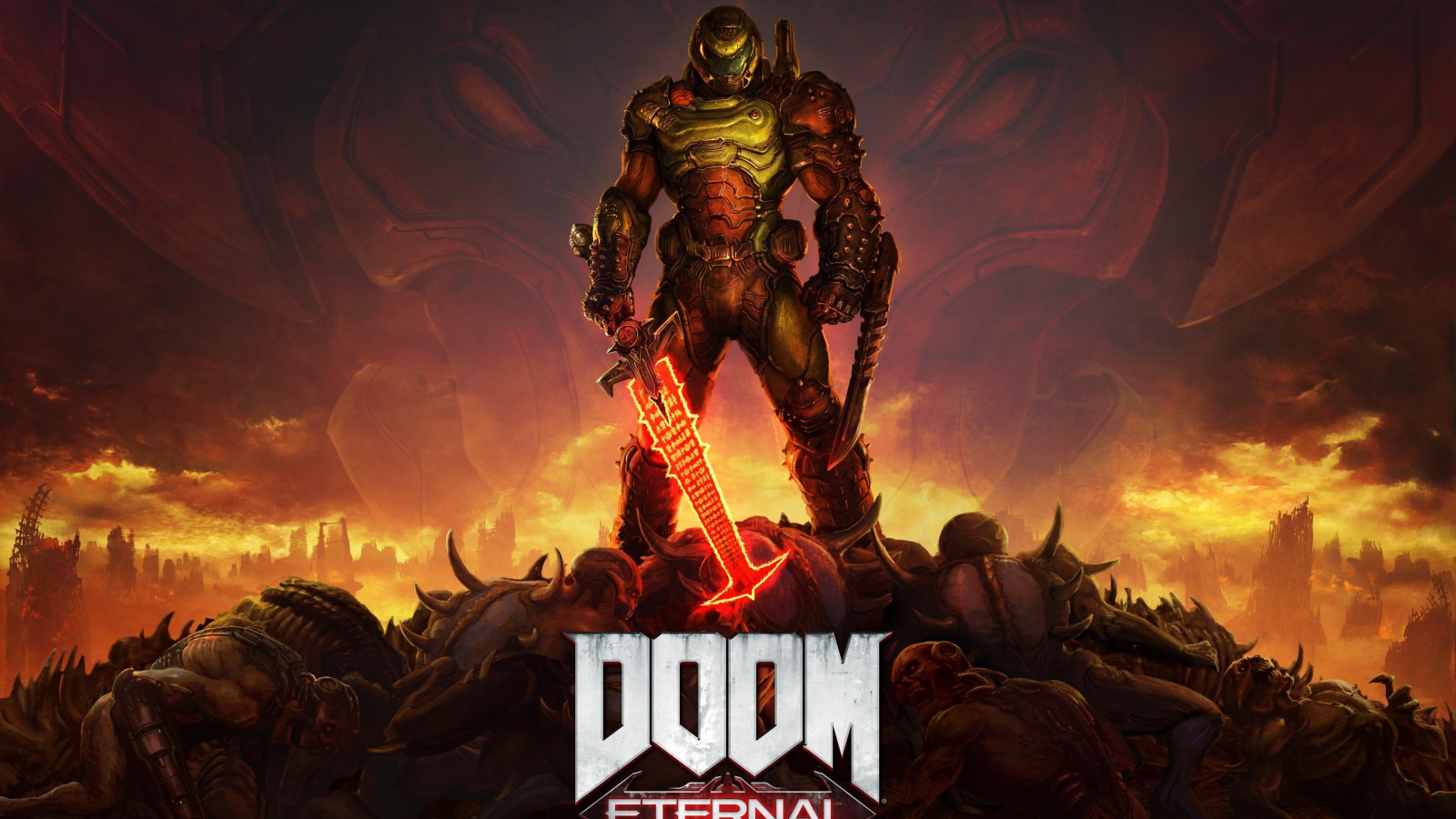 Персонаж Палач Рока компьютерная игра Doom Eternal, 2020