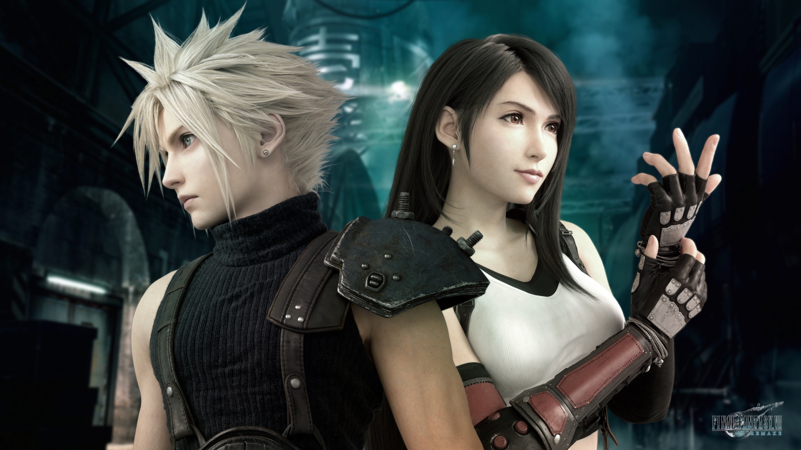 Постер компьютерной игры Final Fantasy VII Remake