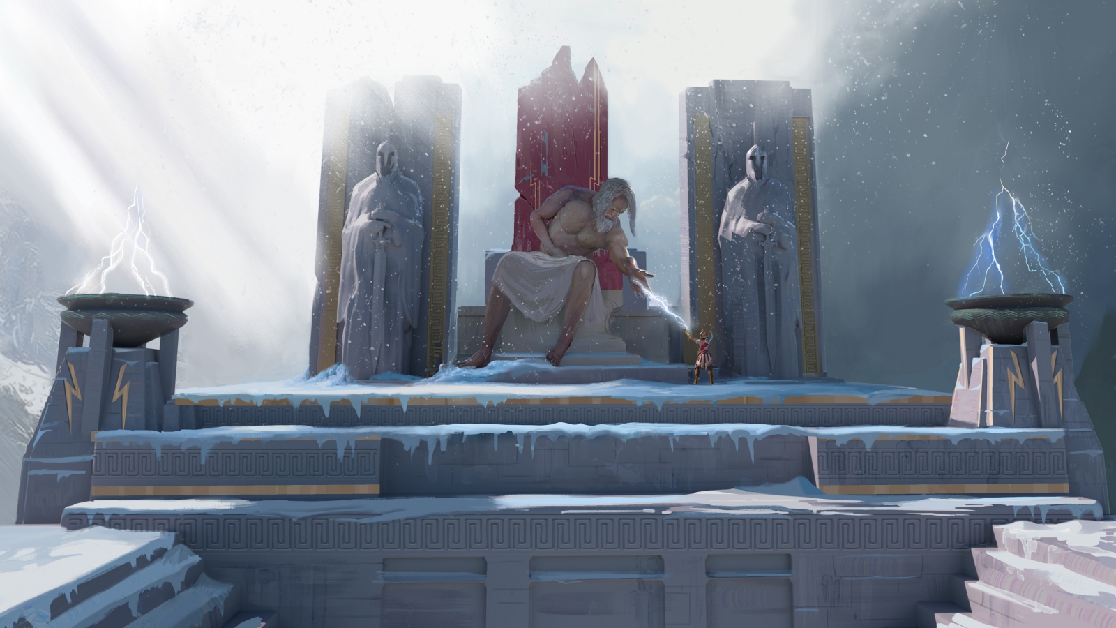 Бог на Олимпе компьютерная игра Gods & Monsters, 2020