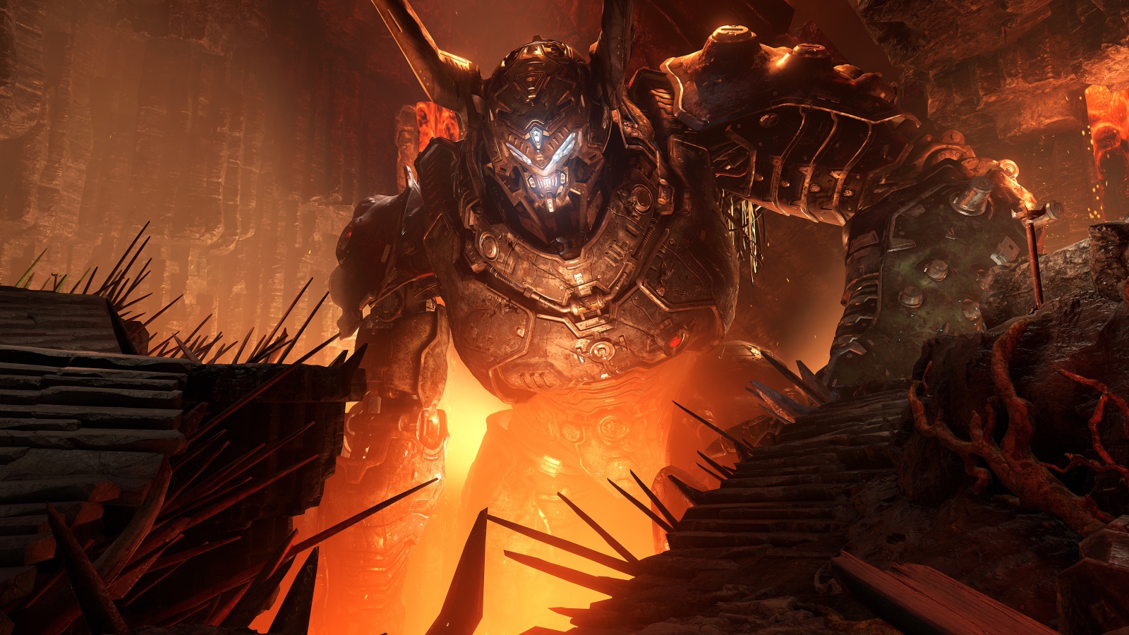 Робот из компьютерной игры Doom Eternal, 2020