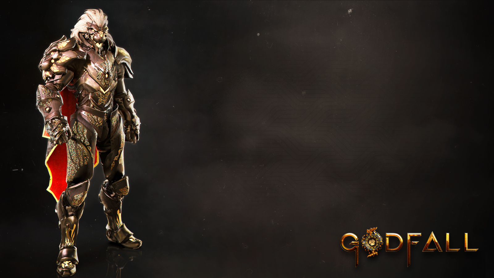 Воин из новой компьютерной игры Godfall, 2020