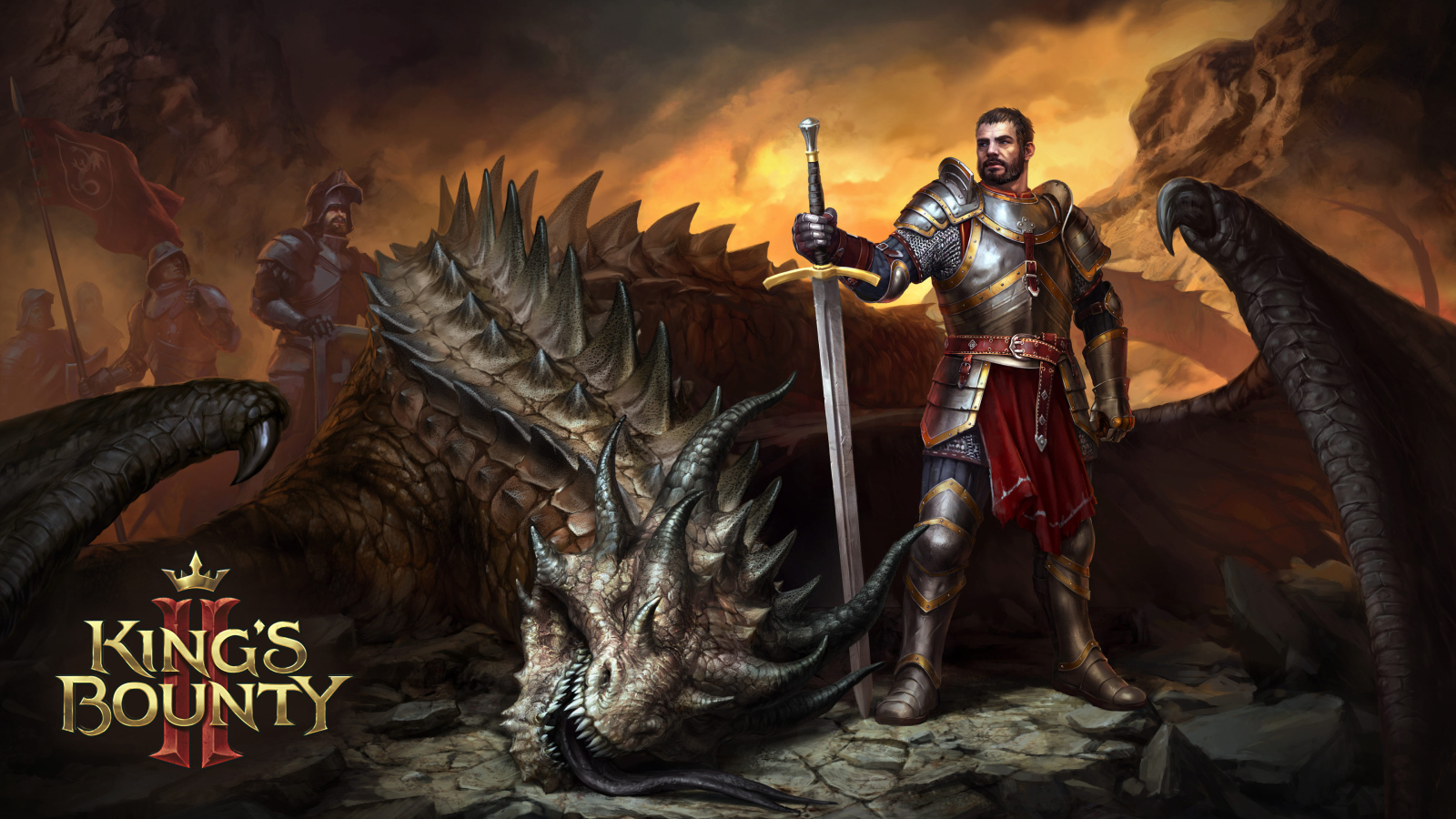 Воин с драконом компьютерная игра King’s Bounty II