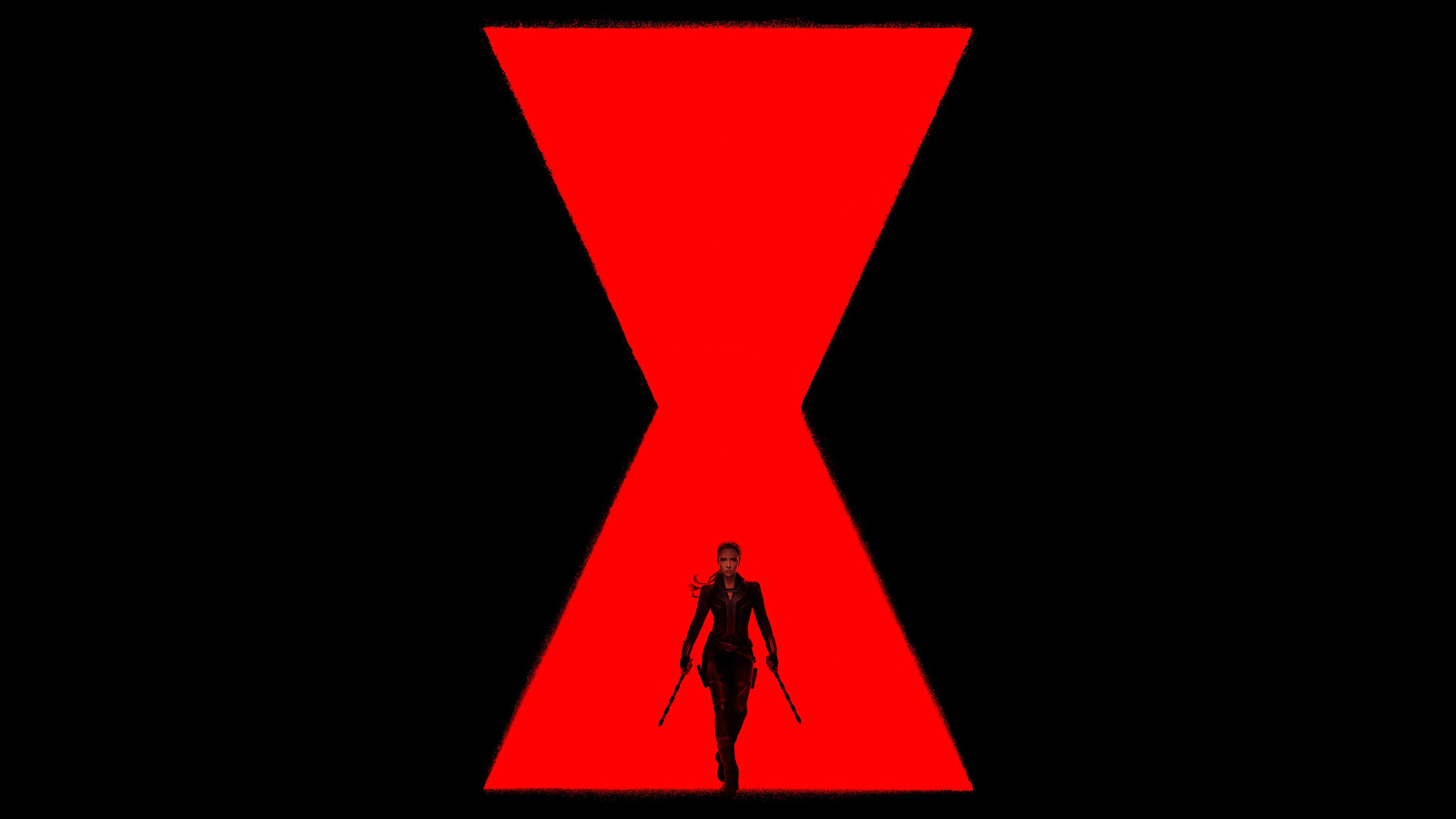 Постер фильма Чёрная вдова на черном фоне, 2020