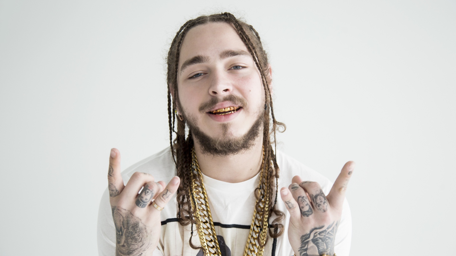 Популярный американский рэпер Post Malone
