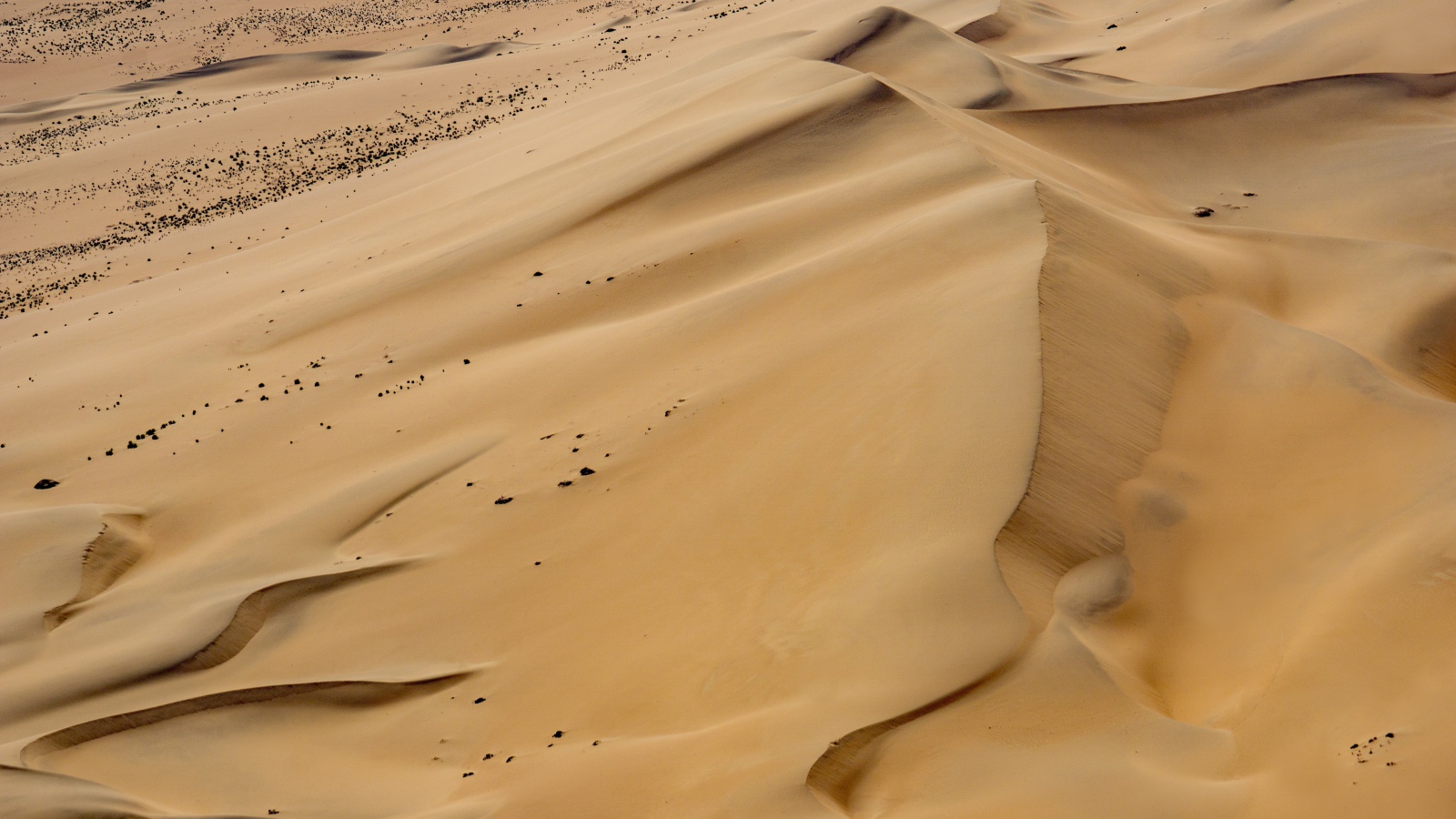 Бескрайняя пустыня Намибии 