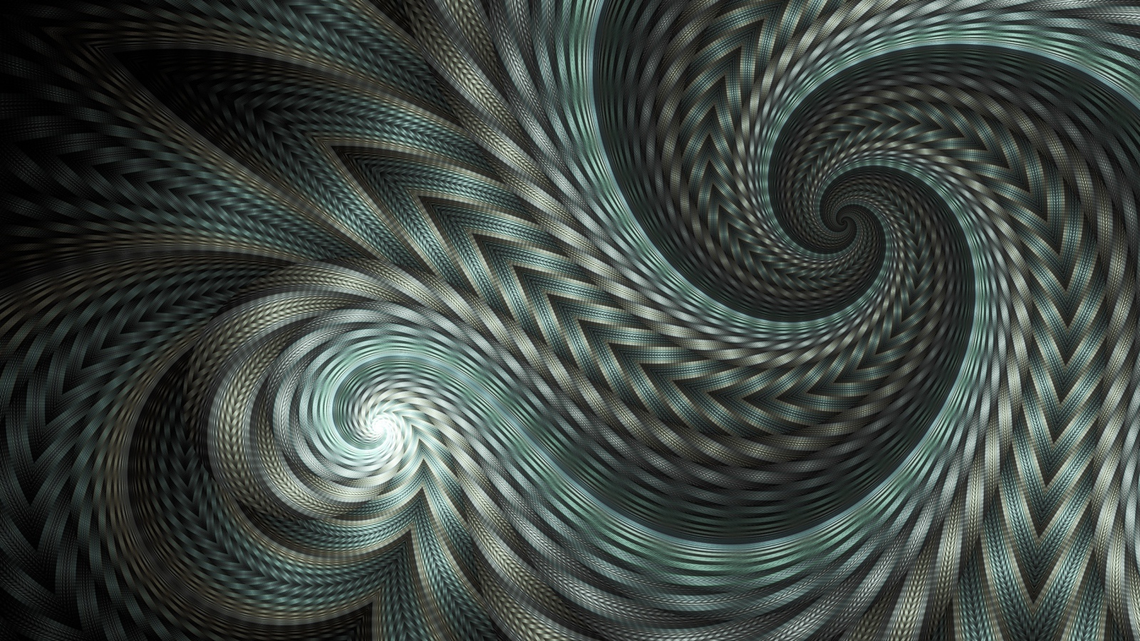 Красивый серый спиральный узор